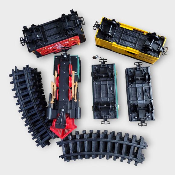 Scientific Toys Inc. Rio Grande G-Scale Battery Operated Toy Train Set Wt Signs - Picture 5 of 14